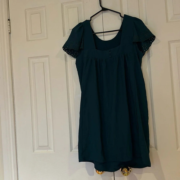 Maison Cinqcent Green Spring Summer mini Baby doll Dress, M - Picture 7 of 17